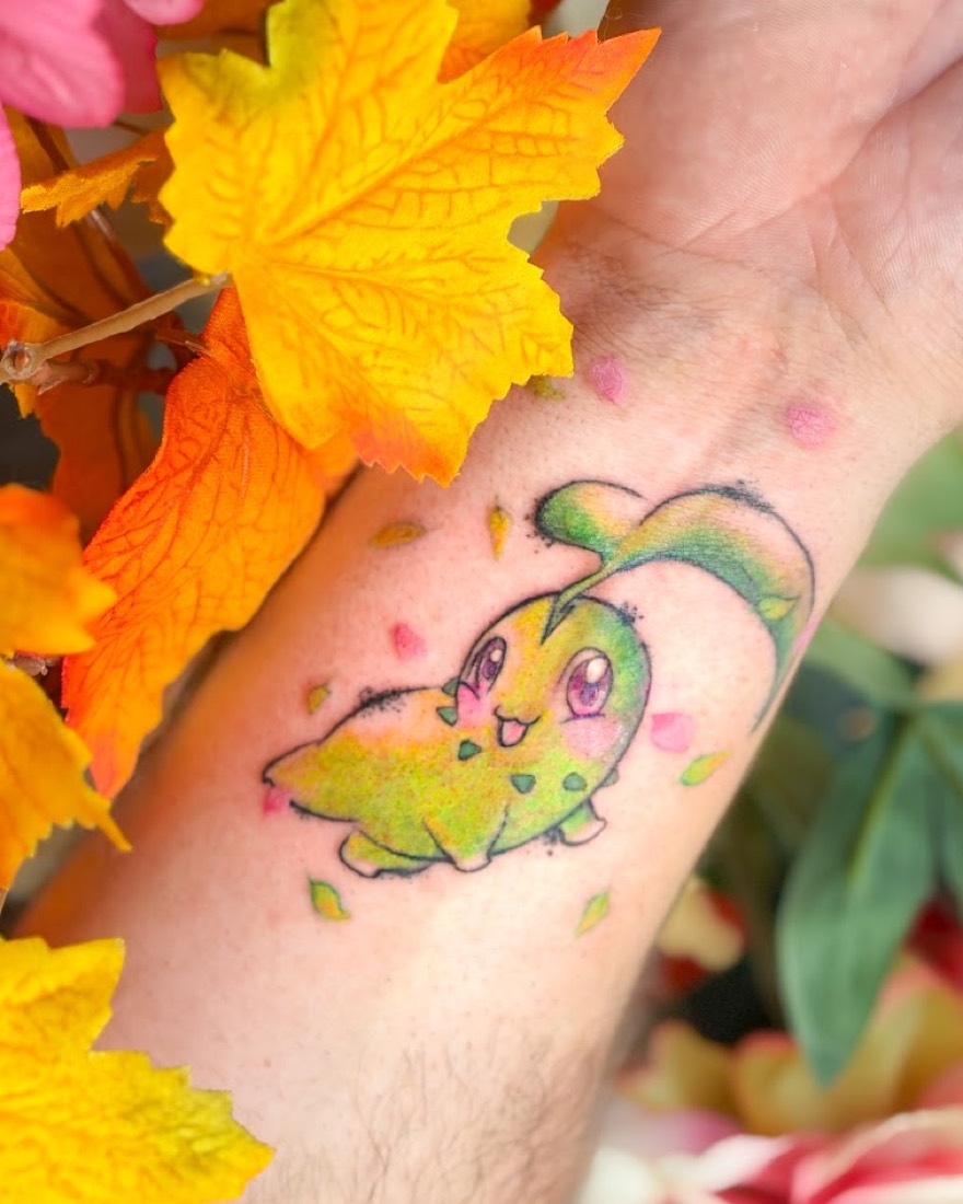 Tatouage Germignon réalisé par Erika, Phanpy Ink, Villefranche-sur-Saône